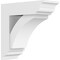 Ekena Millwork Standard Thorton Architectural Grade PVC Bracket with Traditional Ends, 5"W x 14"D x 14"H BKTP05X14X14THR01 - alternate 1